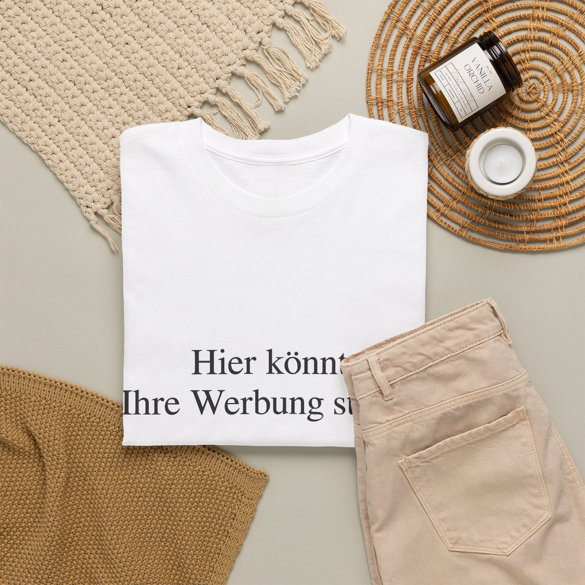 Werbung T-Shirt (Billig Style)