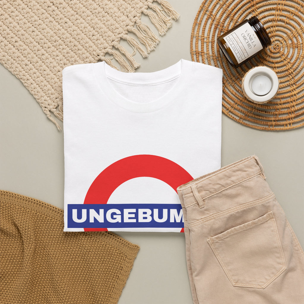UNGEBUMST T-Shirt (London U-Bahn Style)